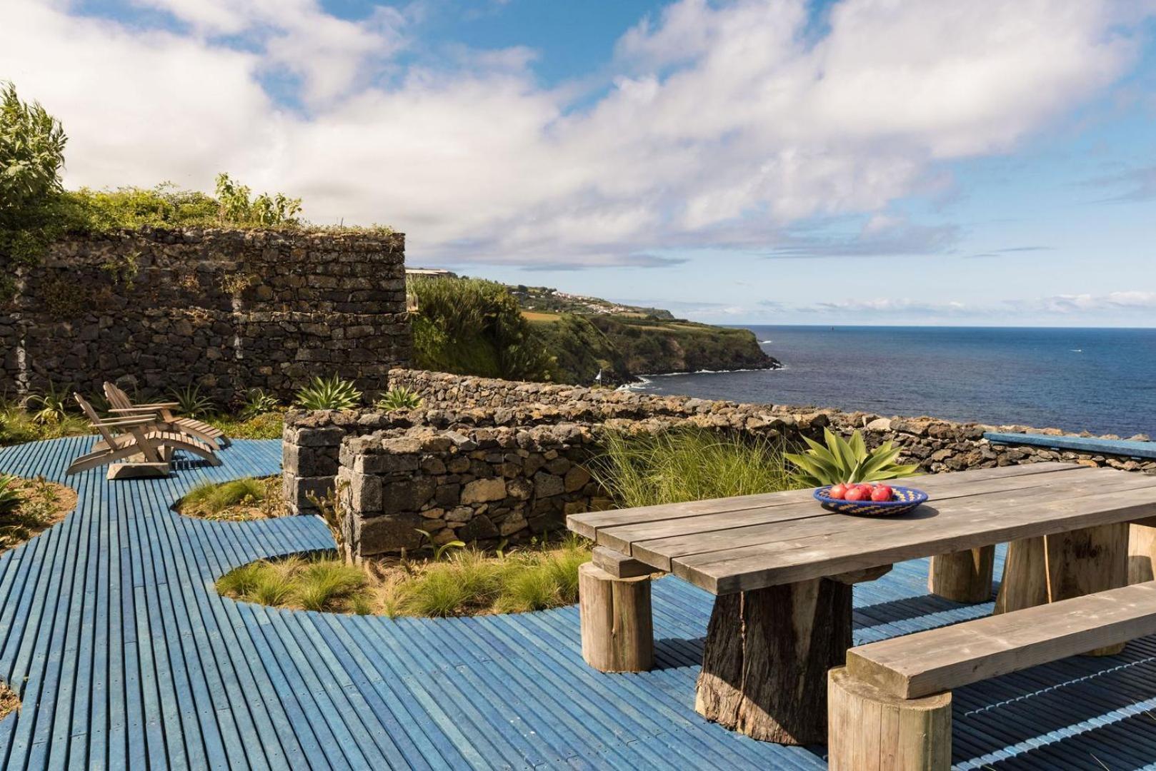The Blue House Azores Capelas Exterior foto